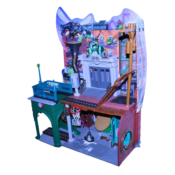 TMNT Mutant Mayhem Sewer Lair Playset – Playmates 2023 | bespielt | Turtles Spielset